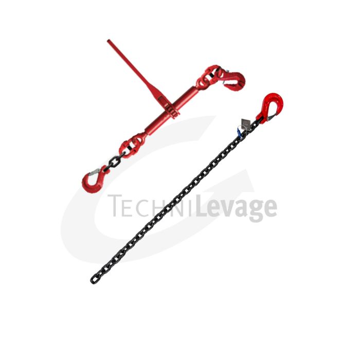 Chaine d’arrimage avec tendeur et crochets | 2 partie | custom 80