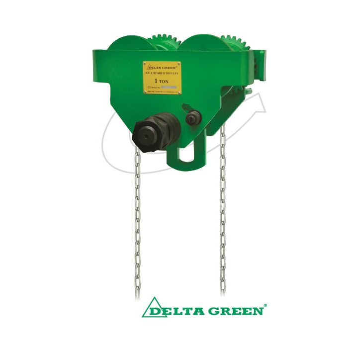 Chariot porte palan DELTA GREEN à chaîne