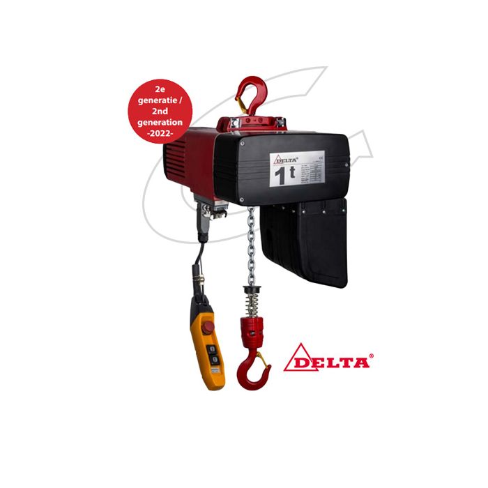 Palan à chaîne électrique DEH – 400V - Delta RED