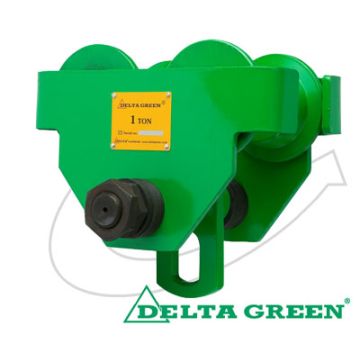 Chariot porte palan DELTA GREEN à pousser