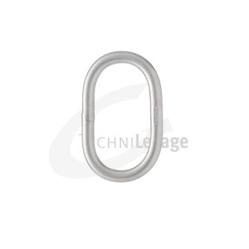 anneau de tête simple inox vue de face
