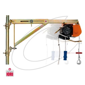 Potence extensible pour treuil