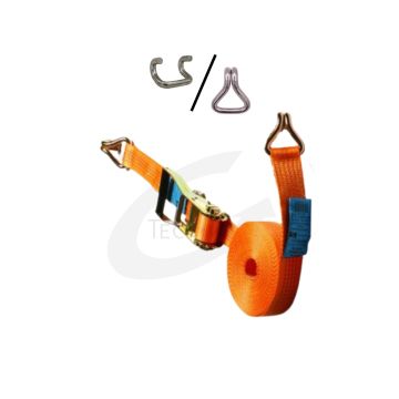 sangle d'arrimage orange 5t 9m vue de face